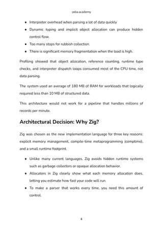 Replacing a Python-Based Data Parser with a Zig Implementation | PDF