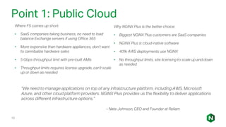 Replacing and Augmenting F5 BIG-IP with NGINX Plus - EMEA | PDF