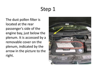How to change pollen filter on VW Golf 3 – replacement guide