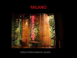 MILANO




CORSO VITTORIO EMANUELE, MILANO
 