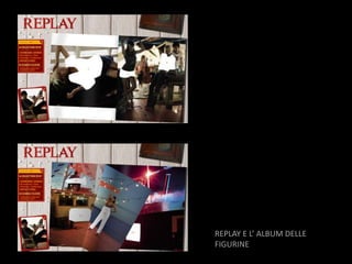 REPLAY E L’ ALBUM DELLE
FIGURINE
 