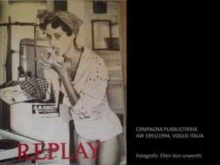 CAMPAGNA PUBBLICITARIA
AW 1993/1994, VOGUE ITALIA


Fotografo: Ellen Von unwerth
 