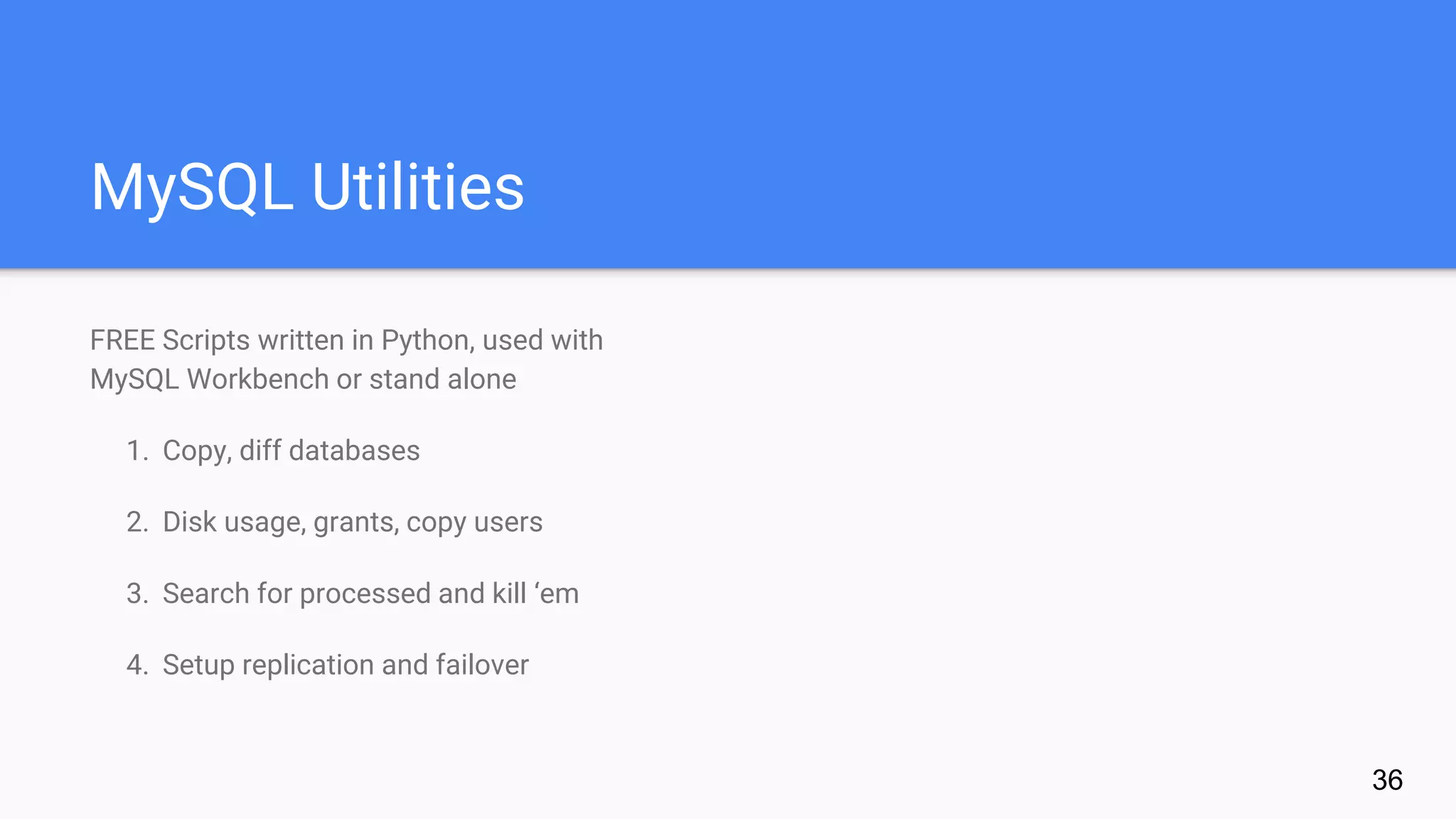 MySQL Replication Overview -- PHPTek 2016 | PPT