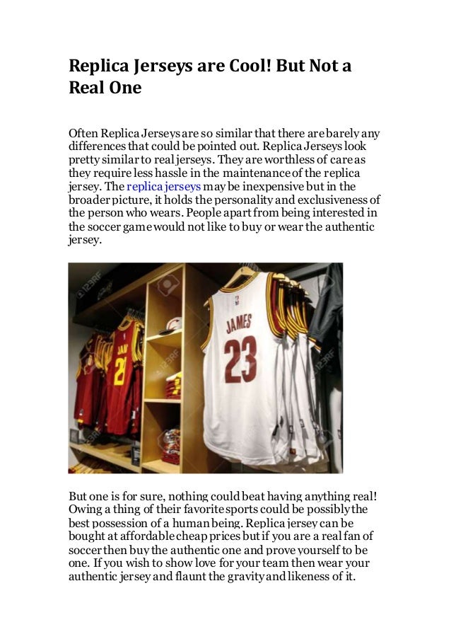 real jerseys