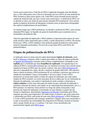 ReplicaçãO Do Dna