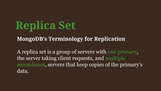 MongoDB Database Replication | PDF