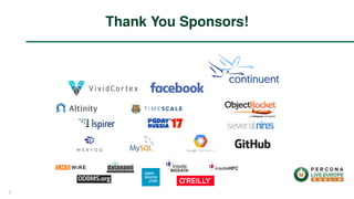 Thank You Sponsors!
3
 