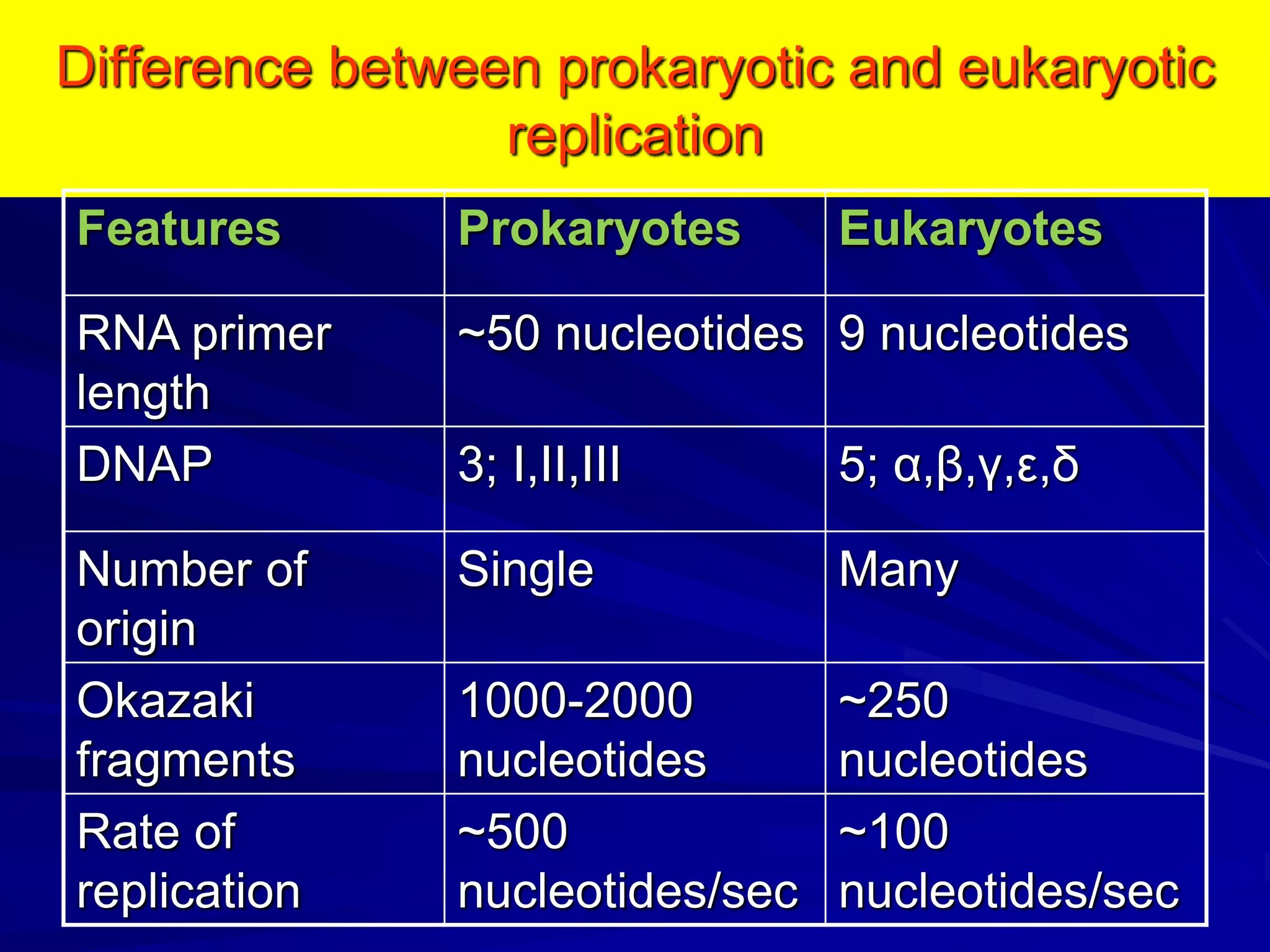 Replication of DNA | PPTX