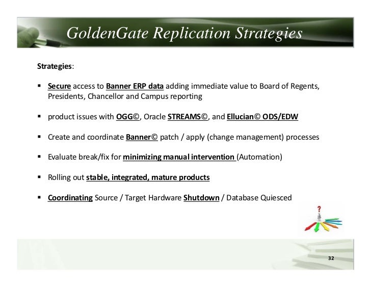 replication using golden gate 11g 32 728