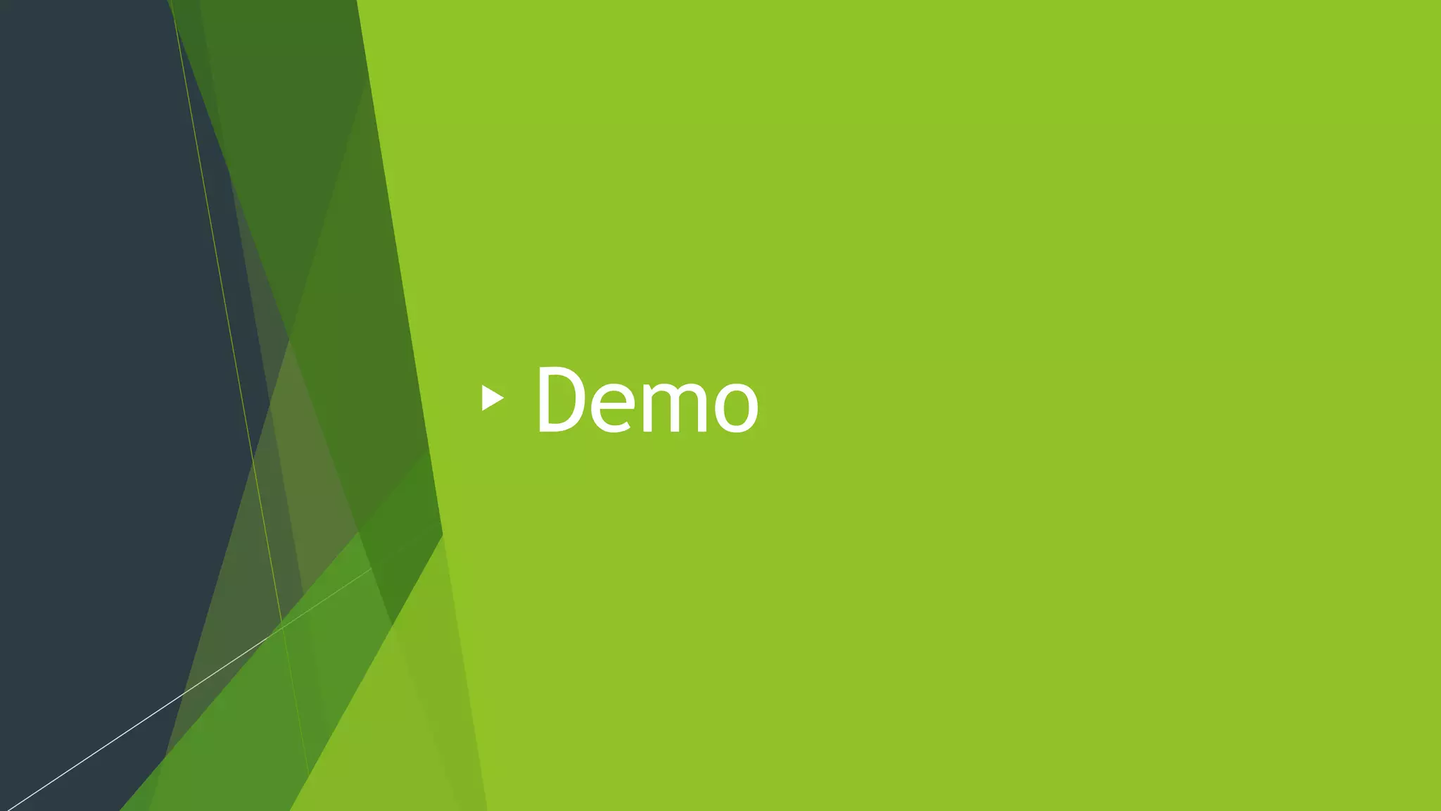 Demo
 