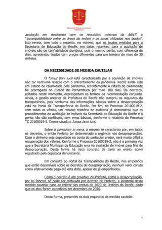 Representação do MPCO