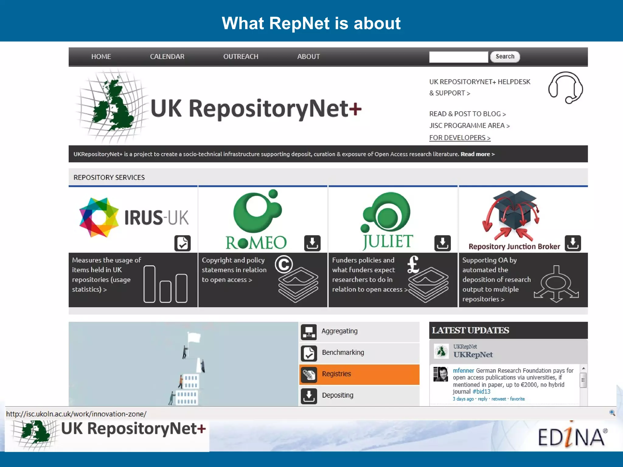 What RepNet is about