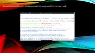 Kemudian jangan lupa beri tanda pagar pada link yang sudah kita copy dari web.
 
