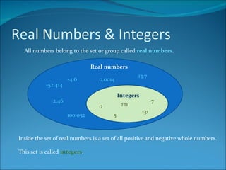 Representation of Negative Numbers | PPT