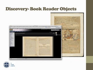 Discovery- Book Reader Objects
 