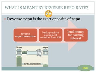 How Do Reverse Repos Work REPO RATE | PDF