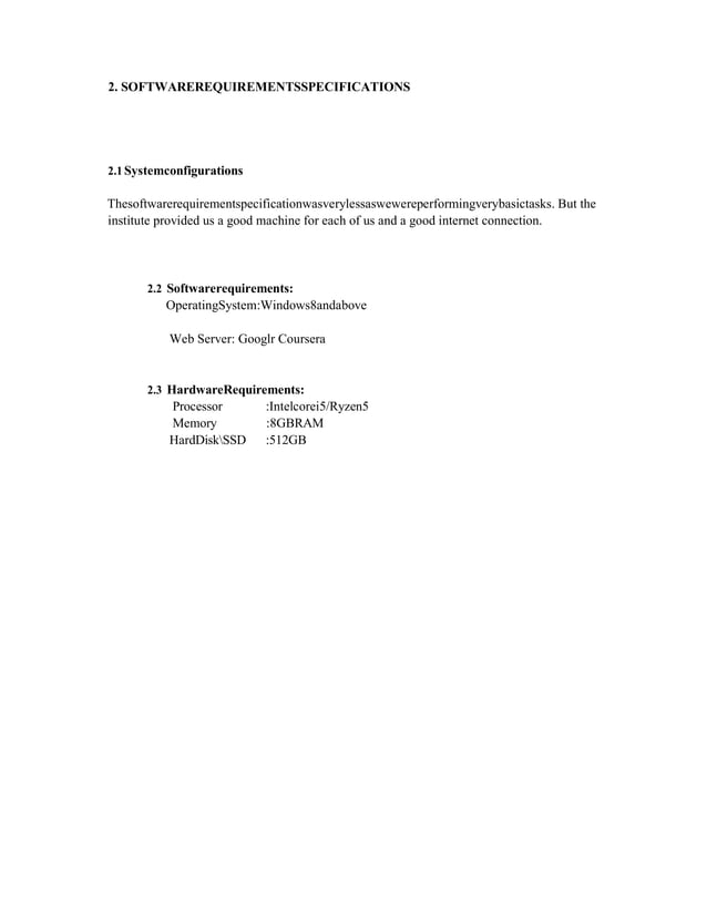 Python programming report demo for all the students | PDF