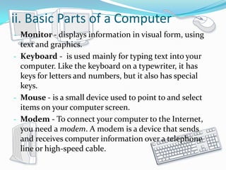Report-computer hardware,system, and software | PPTX