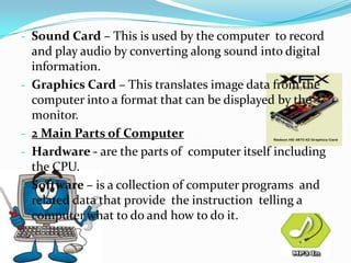 Server Computer Hardware Report-computer hardware,system, and software | PPTX