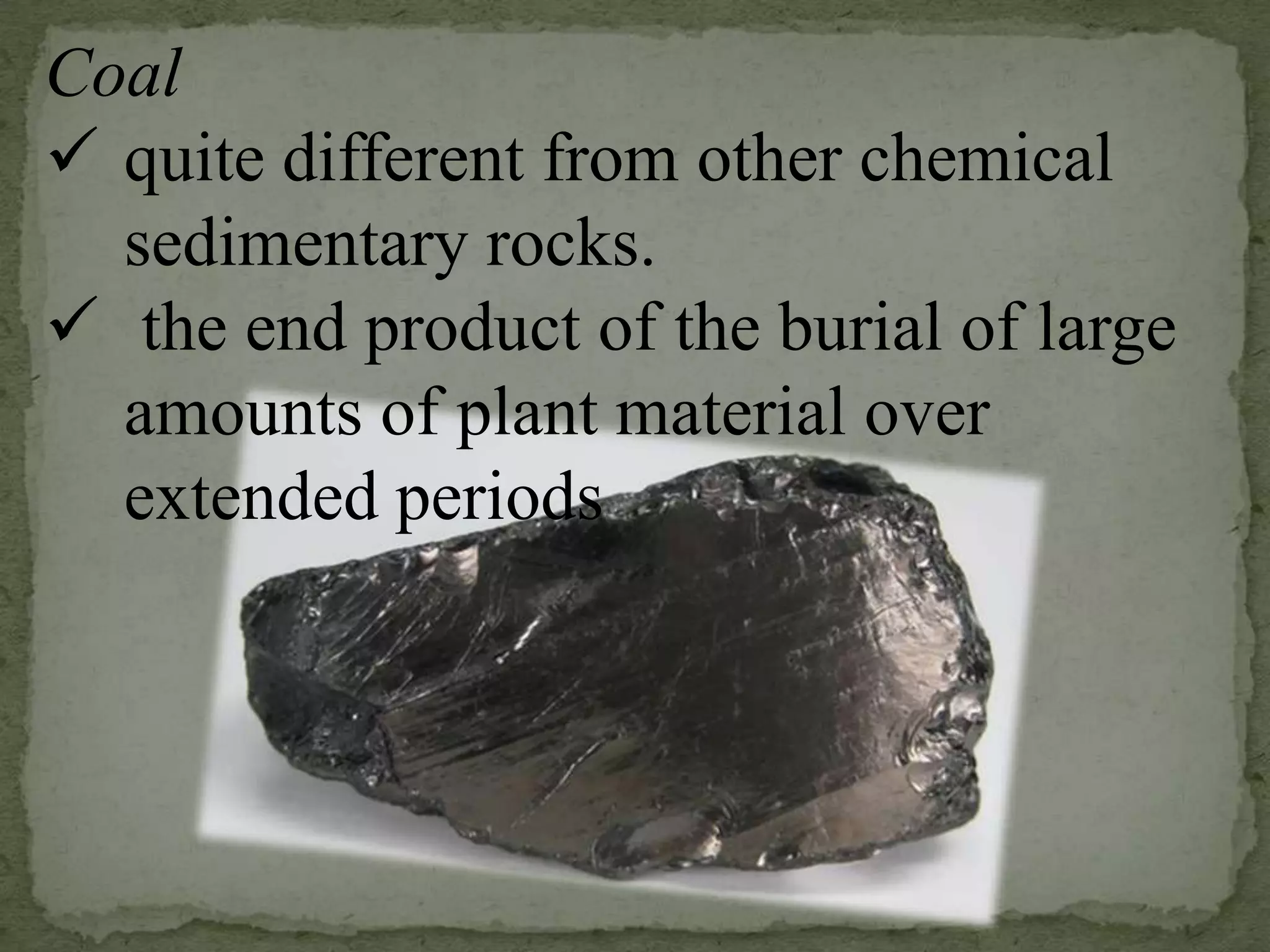 Classifying Sedimentary RocksDetrital Sedimentary Rockssolid particles from weathered rocks such as igneous rocks.