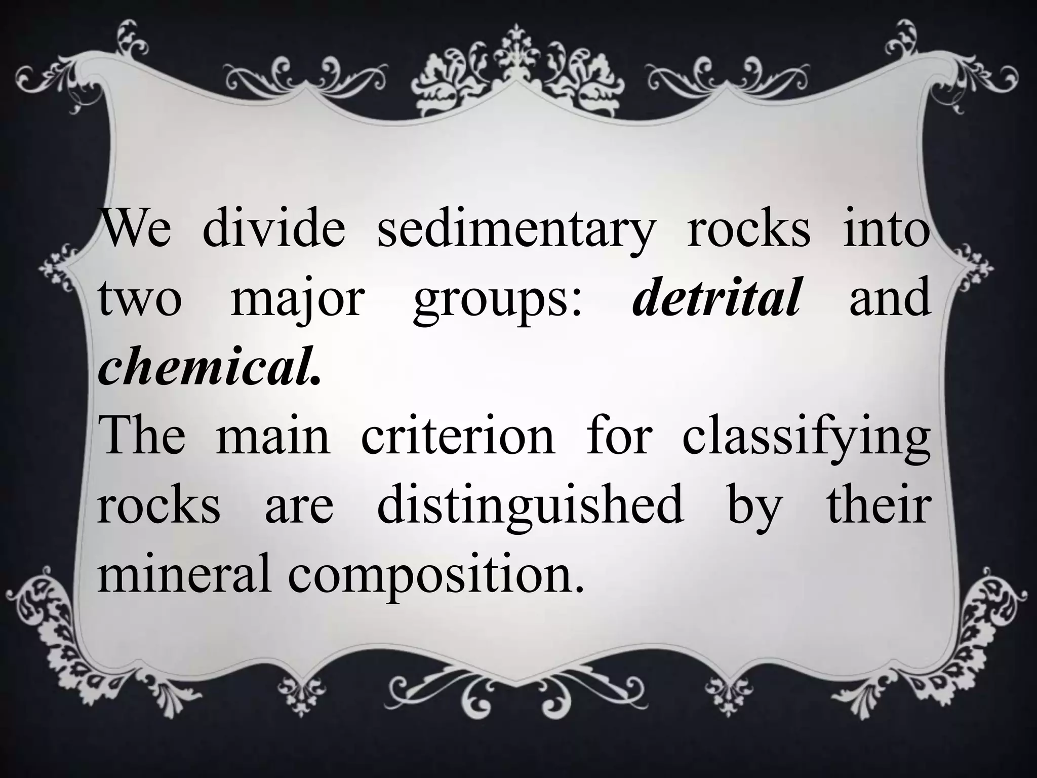  the rock is called conglomerate if the sediment is rounded.