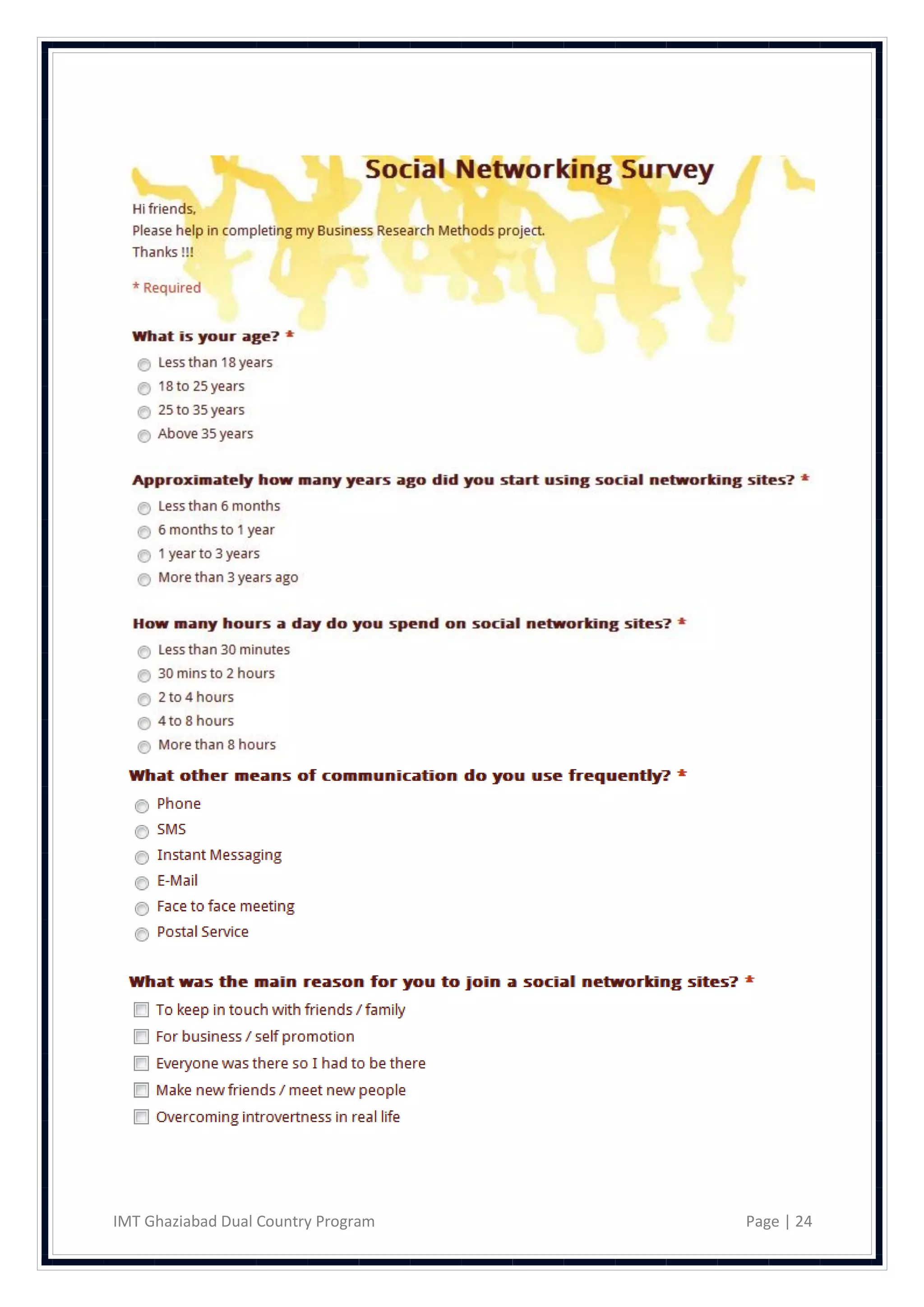 IMT Ghaziabad Dual Country Program   Page | 24
 