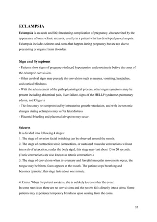 Case Study Report on PIH and Severe Pre eclampsia | DOCX