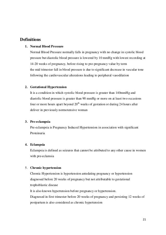 Case study on pregnancy induced hypertension