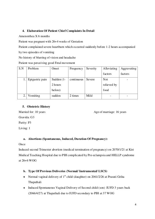 nurse case study examples