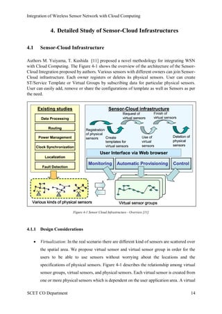 Sensor Cloud Infrastructure - Small Survey Report | PDF