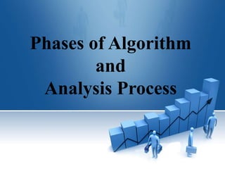 Phases of Algorithm
and
Analysis Process
 