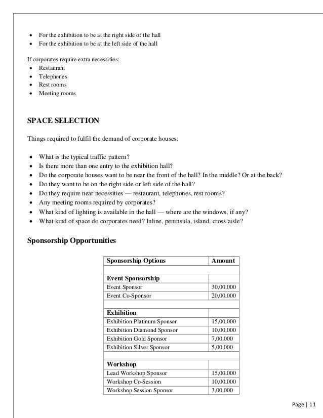 report in pdf format on marketing of trade fair for consumer durables exhibition format