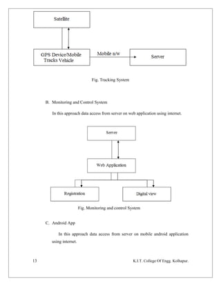 Vehicle Tracking System Android Project Report | DOC