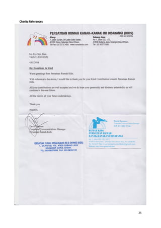 25
Charity References
 