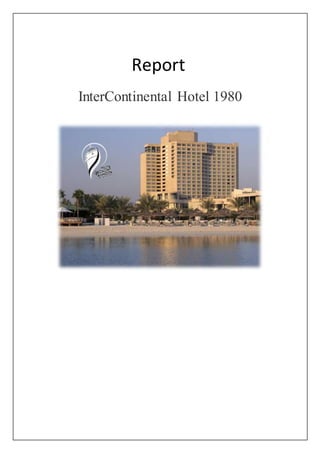 Report
InterContinental Hotel 1980
 