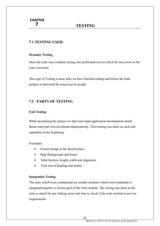 Project report | PDF