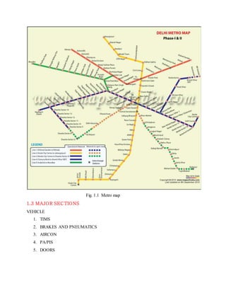 Report on Dmrc rolling stock | DOCX