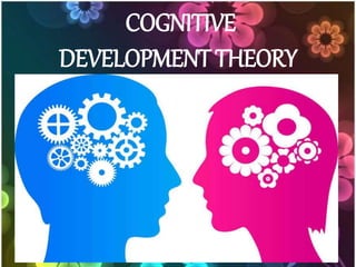 COGNITIVE
DEVELOPMENT THEORY
 