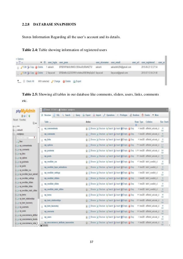 WEB APPLICATION USING PHP AND MYSQL