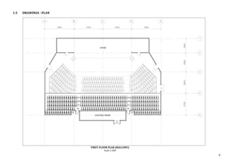 1.5 DRAWINGS - PLAN
FIRST FLOOR PLAN (BALCONY)
Scale 1:200
8
 