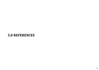 5.0 REFERENCES
59
 