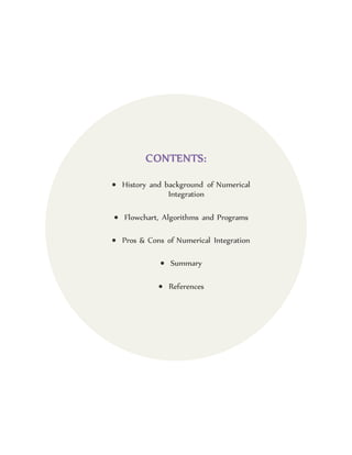Numerical Integration Project Report | DOCX