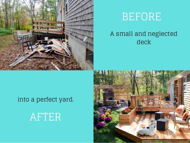 Before And After Backyard Makeover