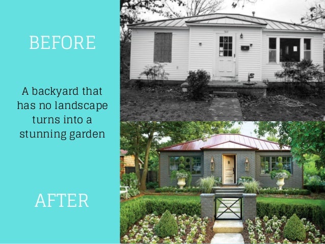 Before And After Backyard Makeover