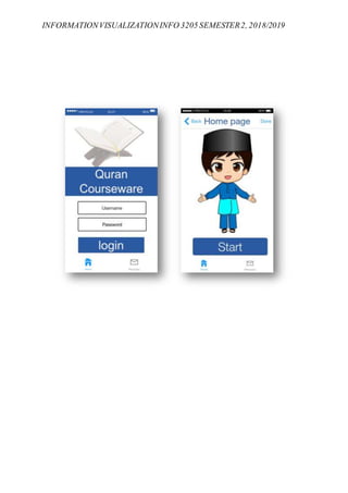 INFORMATIONVISUALIZATIONINFO 3205 SEMESTER2, 2018/2019
 