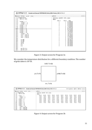FINITE DIFFERENCE MODELLING FOR HEAT TRANSFER PROBLEMS | PDF