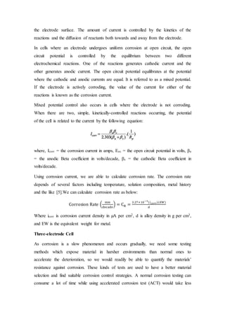 Corrosion Report | DOCX