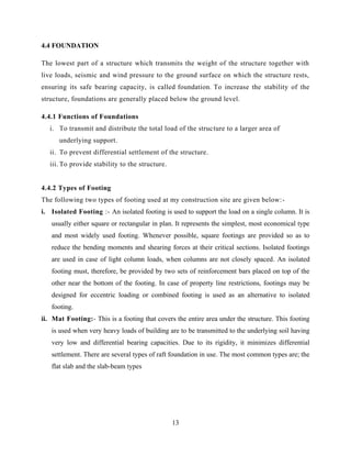 TRAINING REPORT SAMPLE FORMAT FOR CIVIL ENGINEERING visual data 4