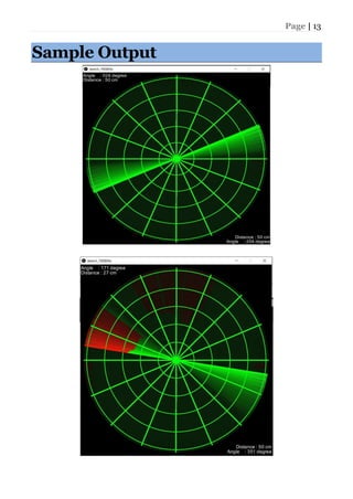 Page | 13
Sample Output
 