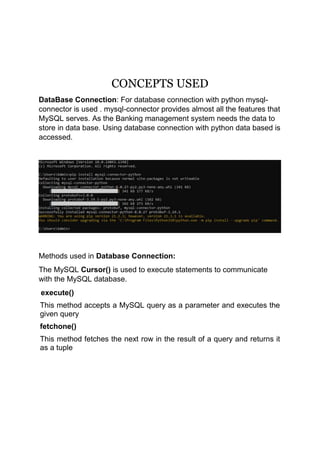 Banking Management System Report .docx